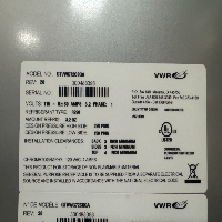 VWR Triple Door Refrigerator image 1